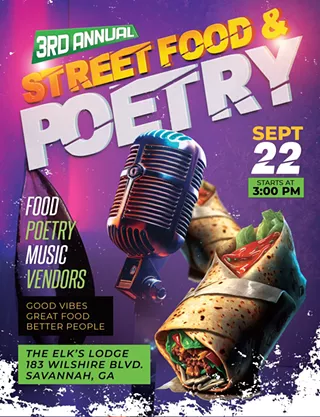 Image: 3rd annual Street Food & Poetry festival