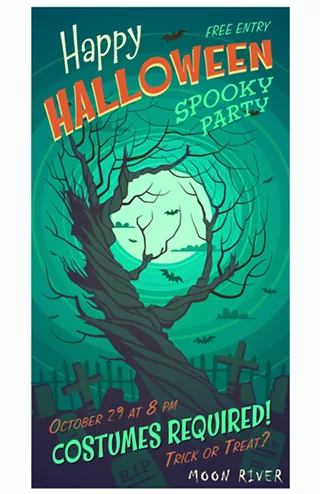Image: A Haunted Halloween Party