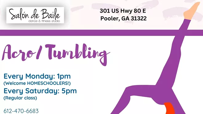 Image: Acro/Tumbling at Salon de Baile Dance & Fitness Studio