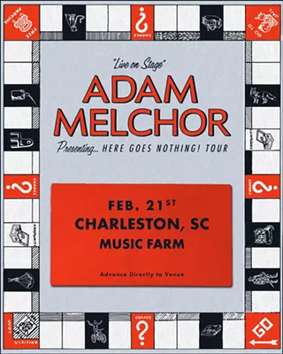 Image: Adam Melchor: Here Goes Nothing Tour