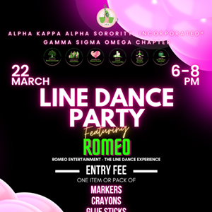 AKAs Host a Line Dance Party to Support Greenbriar