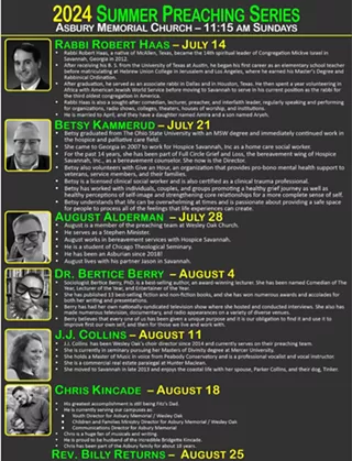 Image: Asbury Memorial Church presents J.J. Collins - August 11th