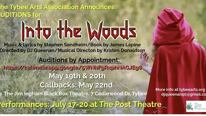 Image: Auditions for this summer's "Into the Woods" ~ Tybee Arts Association