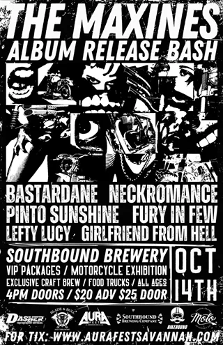 Image: AURA Fest: The Maxines Album Release Bash at Southbound Brewery