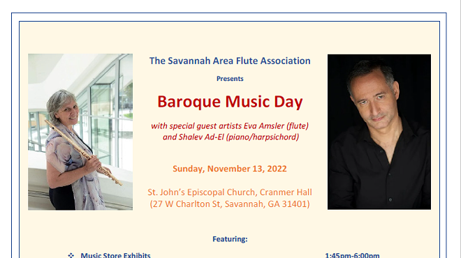 Image: Baroque Music Day Featuring Flute and Harpsichord/Piano and Flute Choir!