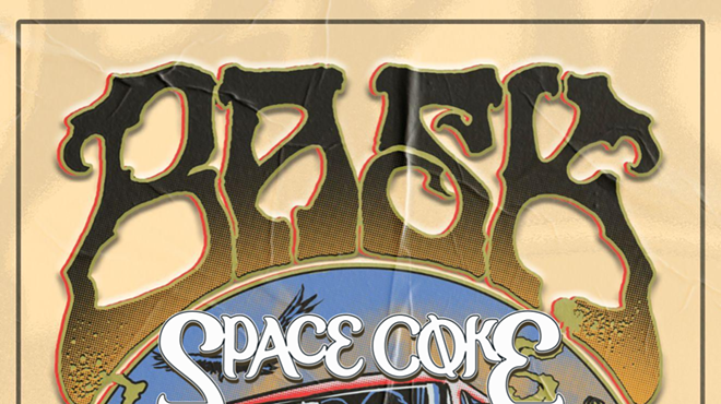 Image: Bask, Space Coke, One Lonely Goat, Birdleaf at El Rocko Lounge