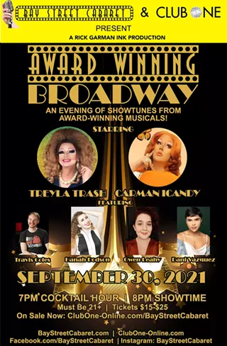 Image: Bay Street Cabaret: Award Winning Broadway