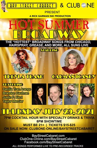 Image: Bay Street Cabaret: Hot Summer Broadway