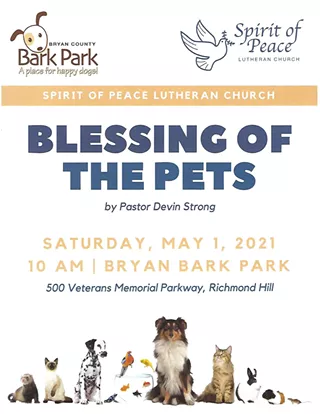 Image: Blessing of the Pets
