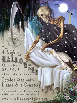 Image: Bonaventure Cemetery After Dark: 4 Nights of Halloween (Friday)