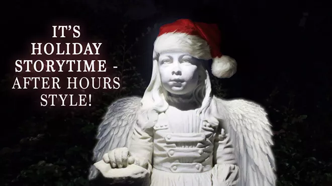 Image: Bonaventure Cemetery After Dark (XMAS Weekend)