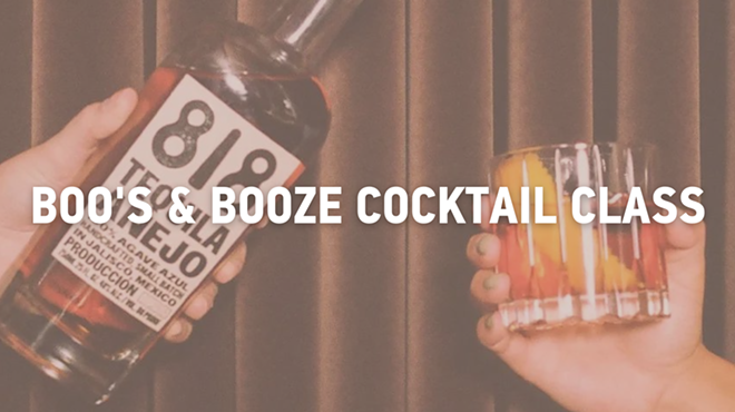 Image: Boo&rsquo;s & Booze Cocktail Class