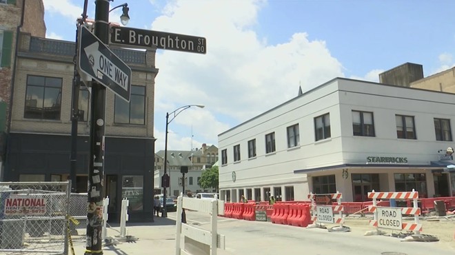 Broughton Streetscapes Project construction could finish Friday
