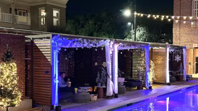 Image: Cabana Club Christmas Movie Nights
