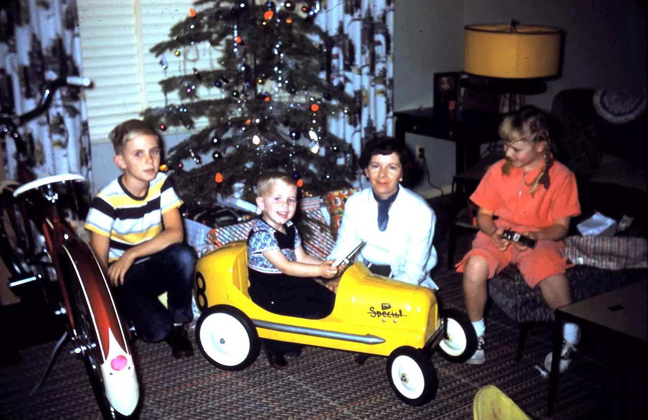 Chester Love and his first race car