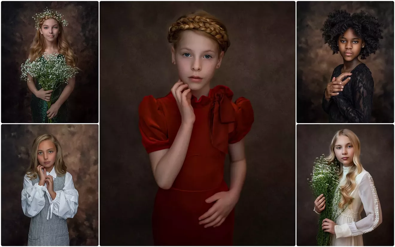 Children/Teen/Tween Painted Heirloom Portrait