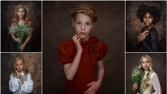 Image: Children & Tween/Teen Painted Heirloom Portraits