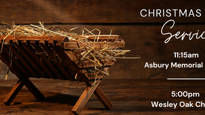 Image: Christmas Eve Service at Asbury Memorial Church
