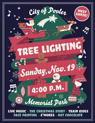 Image: City of Pooler Tree Lighting
