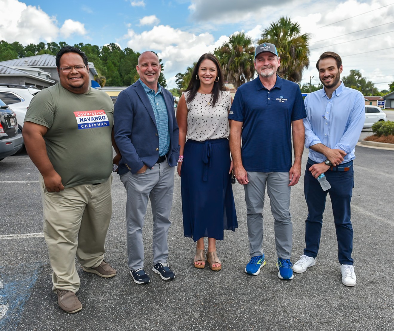 Clearwave Fiber's Hinesville, GA Customer Experience Center Grand Opening Ribbon Cutting