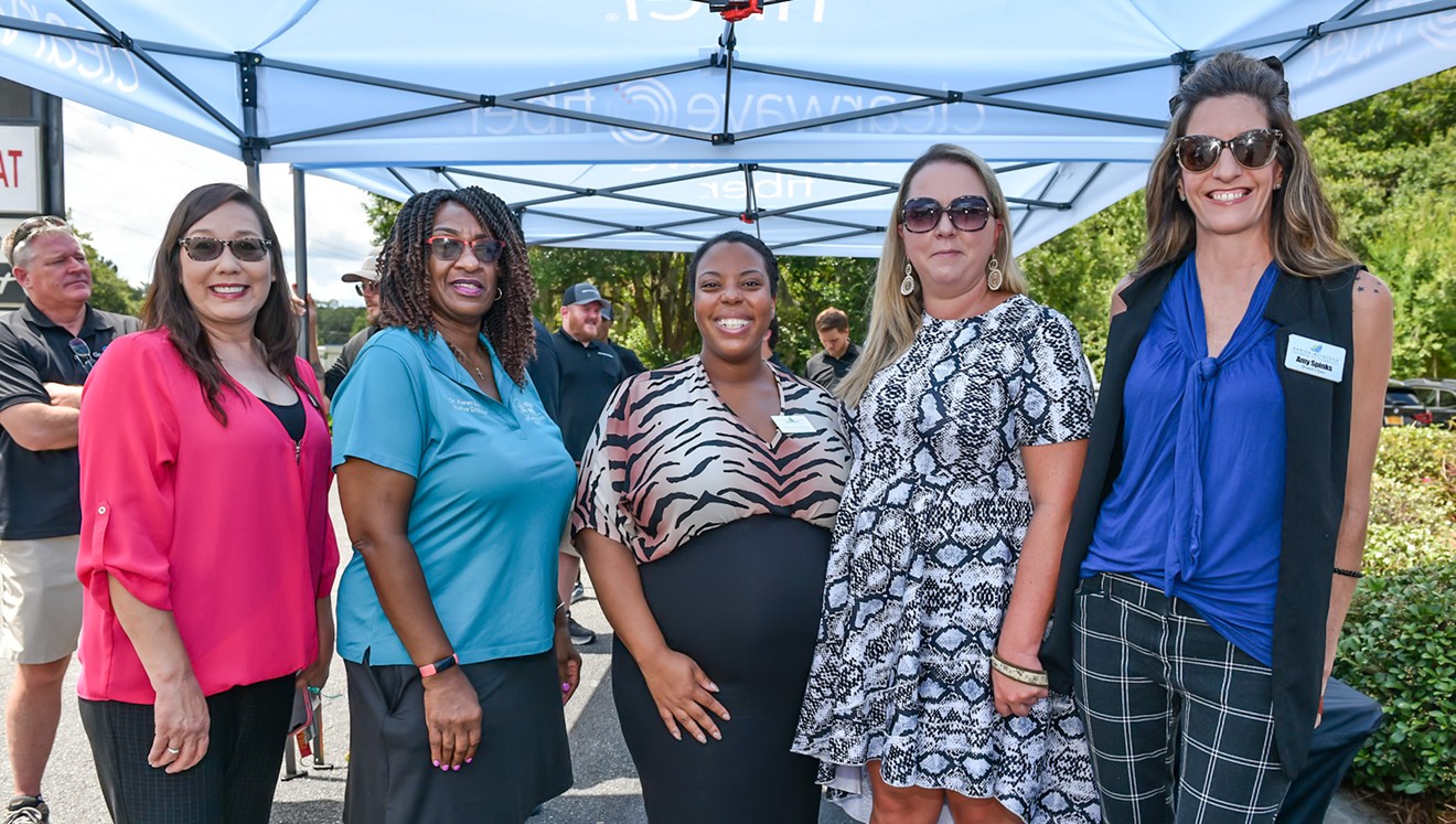 Clearwave Fiber's Hinesville, GA Customer Experience Center Grand Opening Ribbon Cutting