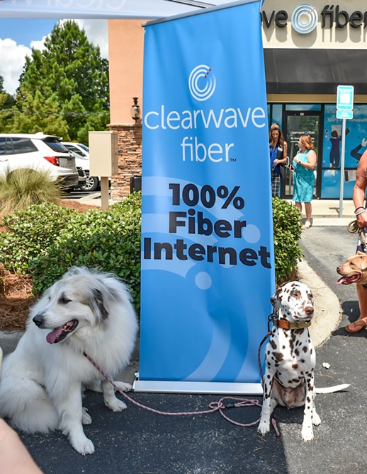 Clearwave Fiber's Hinesville, GA Customer Experience Center Grand Opening Ribbon Cutting