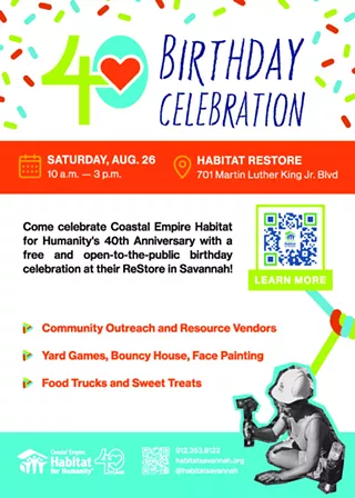 Image: Coastal Empire Habitat for Humanity 40th Birthday Celebration and Community Resource Fair