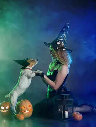 Image: Costumes on the Woof at Electric Moon