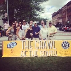 Crawl of the South for the Guinness World Record