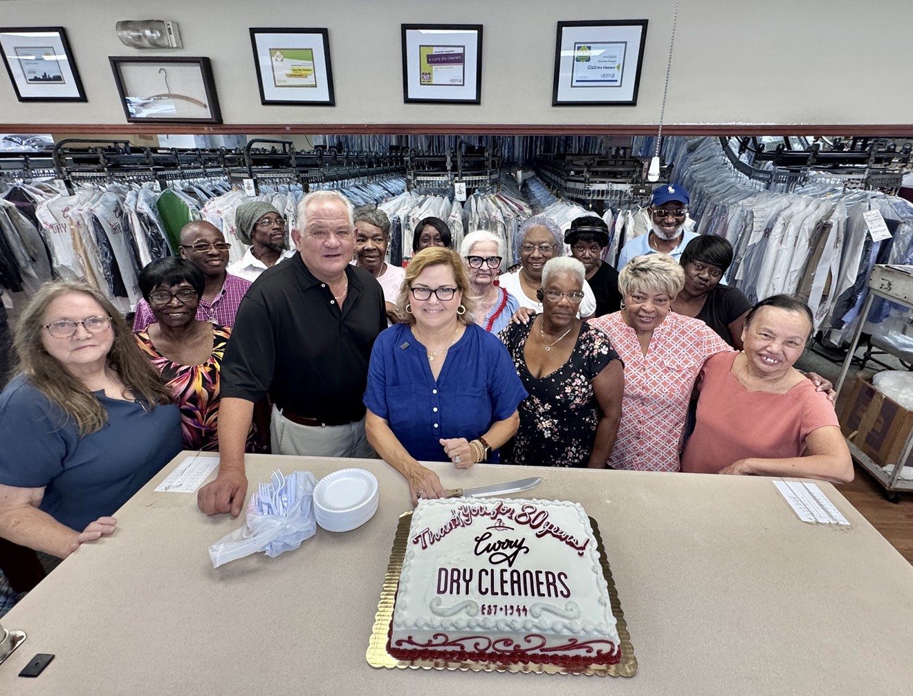 Curry Dry Cleaner’s 80th Anniversary