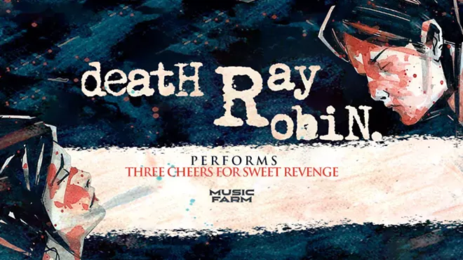 Image: Death Ray Robin Plays My Chemical Romance's Three Cheers for Sweet Revenge