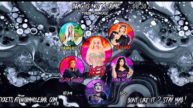 Image: Drag is not a Crime/ Pride Showcase