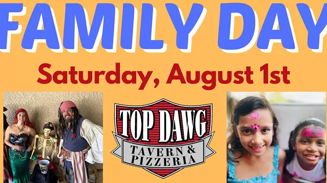 Image: Family Day at Top Dawg Tavern & Pizzeria on Hilton Head Island
