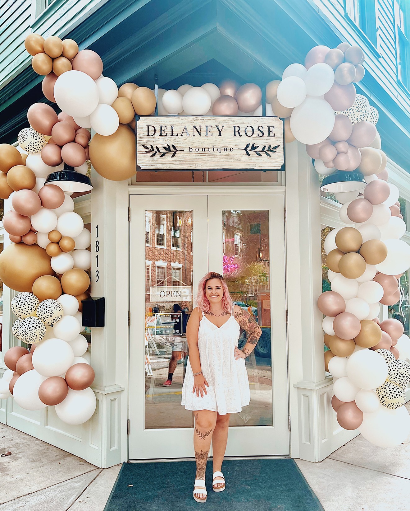 Delaney Rose Erks, owner and creative curator behind Delaney Rose Boutique opens her brick-and-mortar location July 1 on Bull St. in the Starland District.