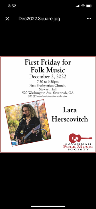 Image: First Friday Concerts