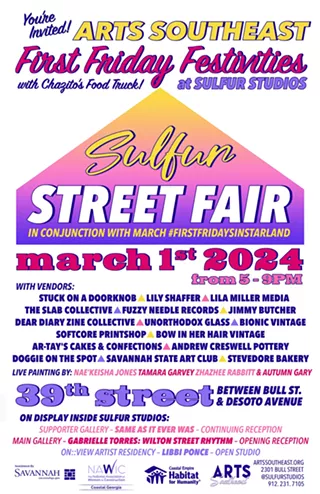 Image: First Friday Festivities: ARTS Southeast + Sulfur Studios