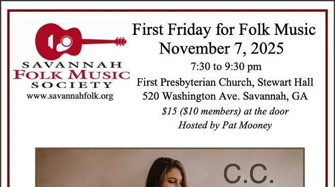 Image: First Friday for Folk Music - C.C. Witt in concert