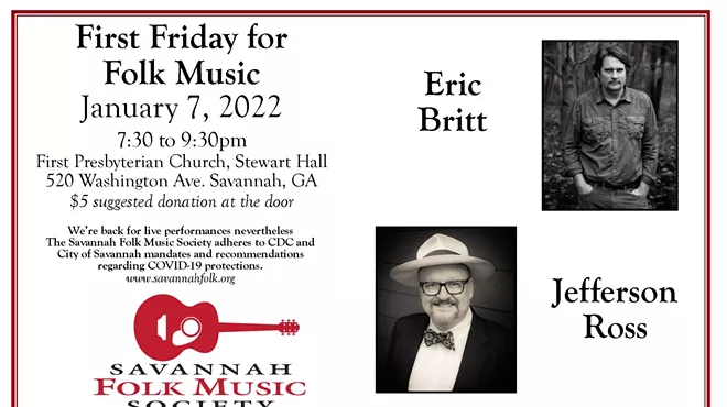 Image: First Friday for Folk Music Concert - Eric Britt and Jefferson Ross