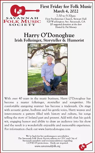 Image: First Friday for Folk Music - Harry O'Donoghue