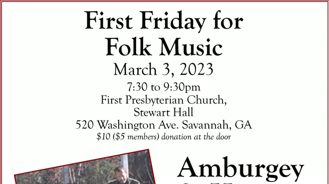 Image: First Friday for Folk Music - In concert Amburgey & Hanson