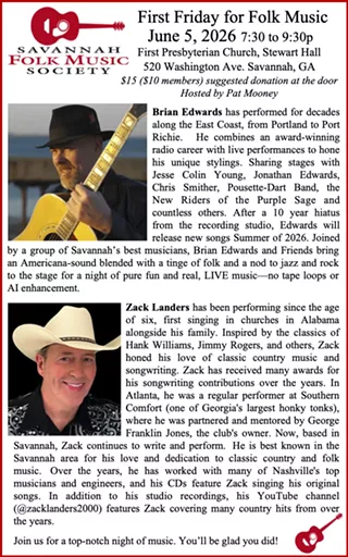 Image: First Friday for Folk Music