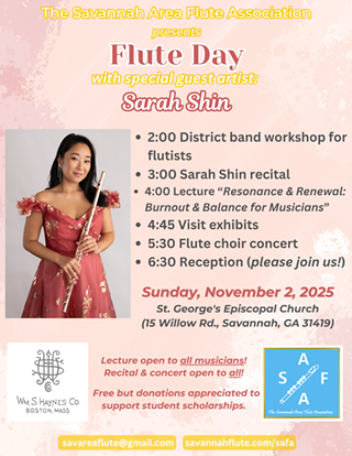 Image: Flute Day with Sarah Shin