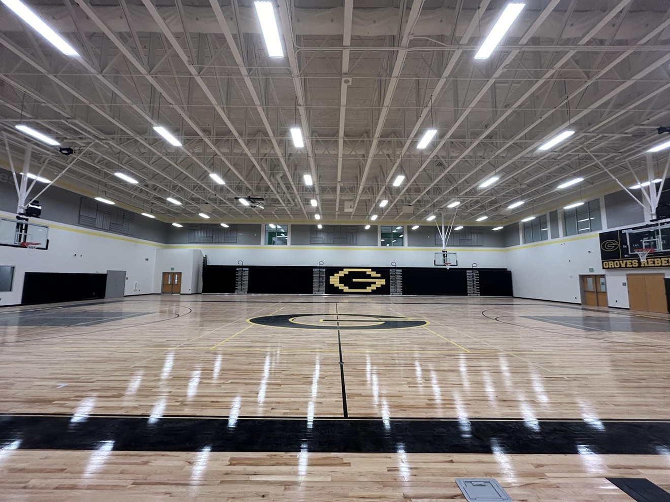 Robert W. Groves High School new basketball gym
