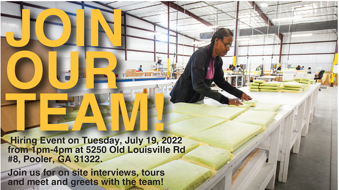 Image: G-Force Manufacturing Hiring Event