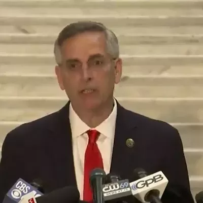 Image: Georgia Secretary of State Announces Recount
