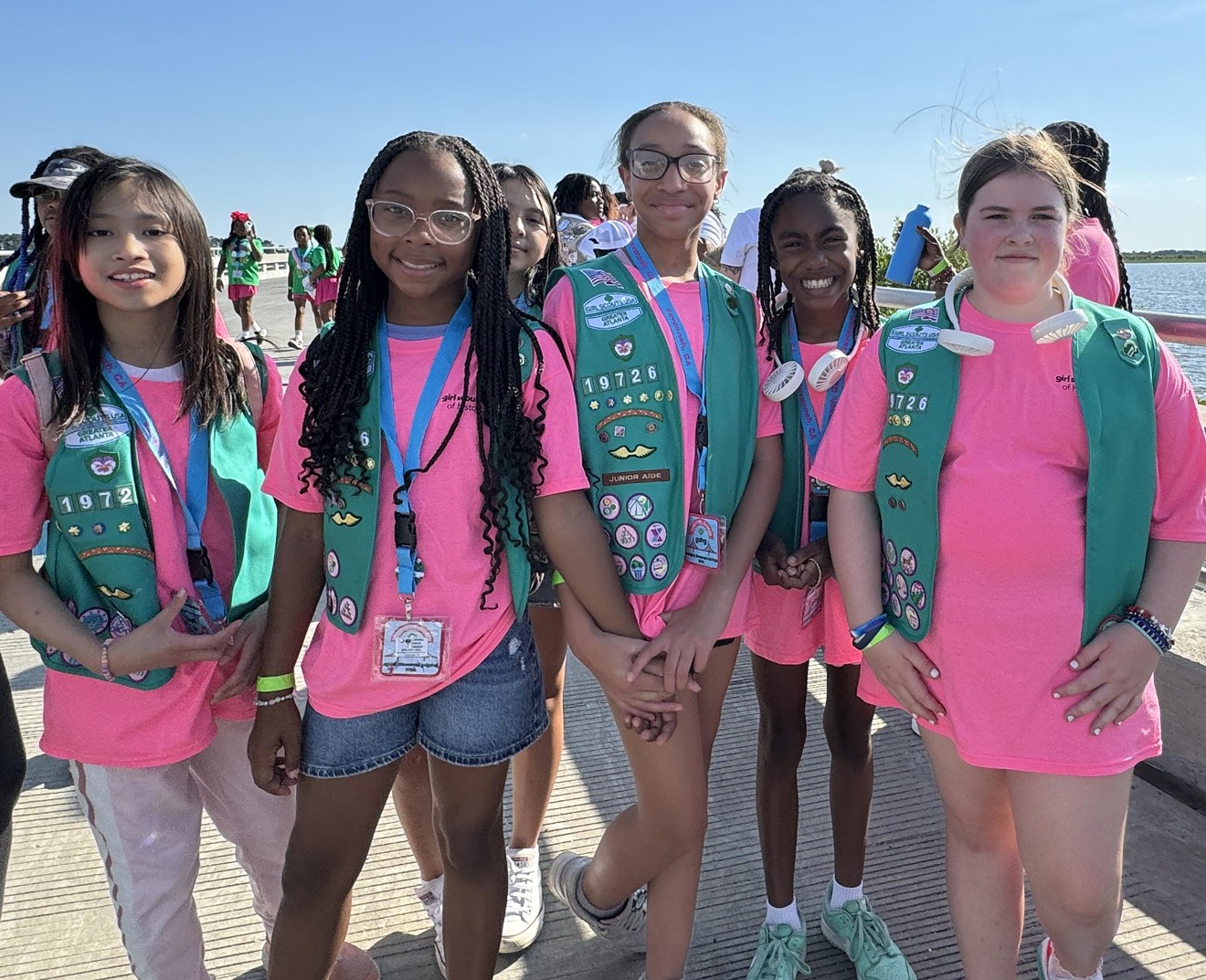 Girl Scouts of Historic Georgia Bridging at Ft. Pulaski