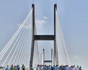 Girl Scouts of Historic Georgia Bridging At Talmadge Bridge