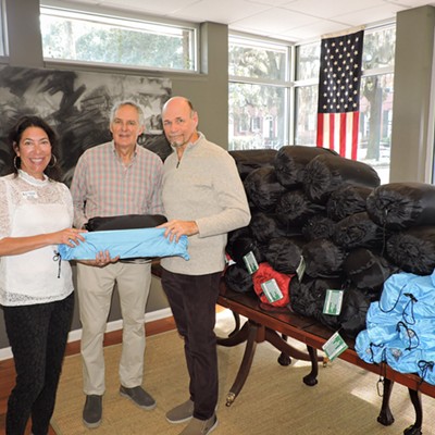 Giving Back: Two Savannah Realtors Donate Much-Needed Supplies to Help the Homeless