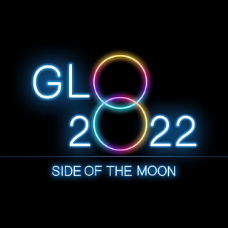 Image: "GLO Side of the Moon 2022" New Year's Eve Party
