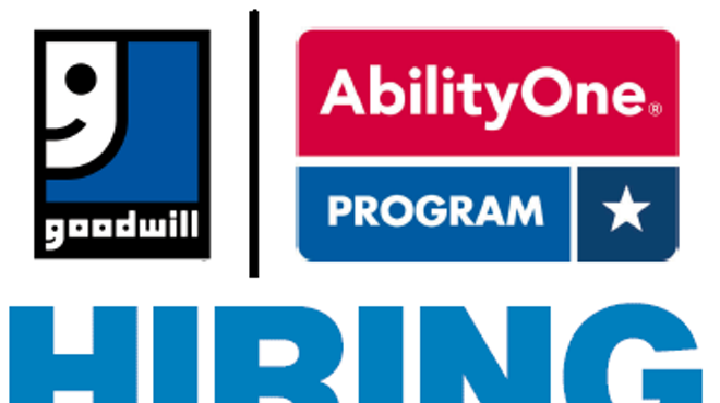 Image: Goodwill AbilityOne Hiring Event